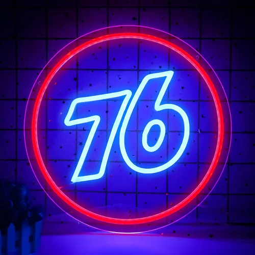 Miniatura 11 de Señal de Neón de Avión de Gasolina para Decoración de Pared, Luz LED de Neón Retro para Garaje, Señal Iluminada de Neón para Taller de Garaje