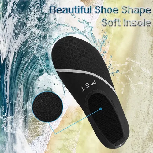 Miniatura 2 de Yalox - Calzado acuático, de secado rápido, sensación de pies descalzos, para mujer y hombre calcetines acuáticos para exteriores, playa, nadar