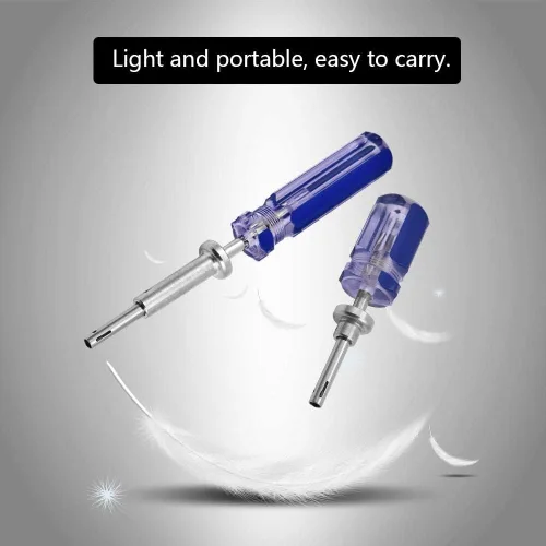 Miniatura 9 de Cable TV Terminator Tool 4 pulgadas+7 pulgadas CATV Cable bloqueo y desbloqueo Terminator Tool 75Ohm Cable TV antirrobo llave de bloqueo para cajas