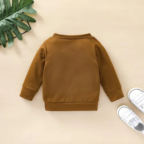 Miniatura 6 de Sudadera de manga larga para recién nacido, para bebés, niños y bebés, ropa de otoño