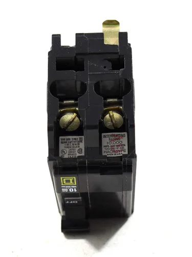 Miniatura 6 de Cuadrado D QOB220 perno en disyuntor 2P 20 amperios 120/240Vac/48Vdc