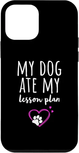 Miniatura 12 de iPhone 14 Mi perro se comió mi plan de lecciones divertido estuche para profesores de regreso a clases