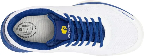 Miniatura 5 de FitVille Wide Pickleball Shoes for Men Tennis Shoes Sneakers for All Court Racquetball Athletic Shoes for Racquet Sport Arch Support & Wide Toe Box