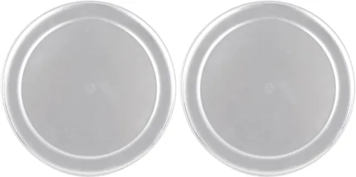Miniatura 7 de Bandeja plana para pizza, Plateado, 1