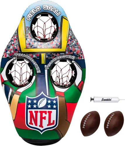 Miniatura 15 de Franklin Sports Juego Inflable de Lanzamiento de Objetivo para Niños - Juego Mini de Lanzamiento - Juego de Juguete Portátil para Interiores