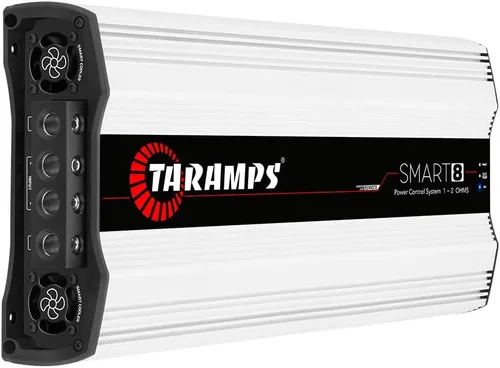 Miniatura 2 de Taramps Smart 8 Amplificador monobloque 8000 vatios Rms Tecnología multiimpedancia 1 ~ 2 ohmios 12.6 VCC potencia de salida, amplificador