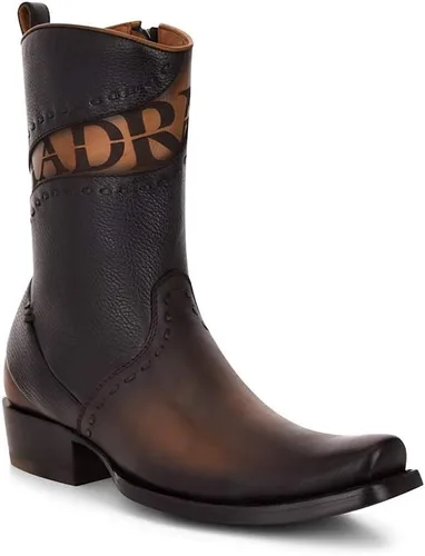 Miniatura 2 de Cuadra Botas para hombre en cuero genuino negro