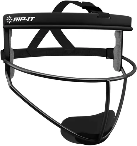 Miniatura 17 de RIP-IT Máscara facial de sóftbol de defensa original Máscara protectora ligera de campo de sóftbol