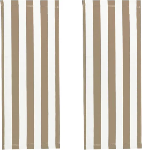 Miniatura 13 de GORGECRAFT Silla de playa de 44.5 x 16.9 in, lona de repuesto, 2 piezas, fundas de repuesto para sillas de salón al aire libre, color blanco