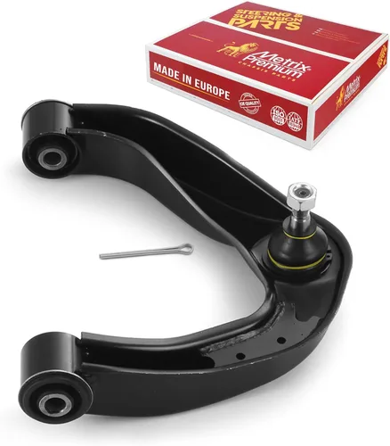 Miniatura 41 de Metrix Premium Chassis Parts - Brazo de control superior delantero derecho con junta esférica y conjunto de buje para 82-85 Mercedes-Benz 300CDT