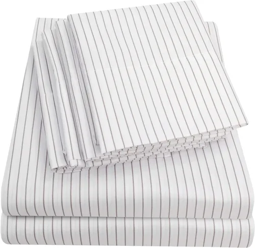 Miniatura 47 de Sábanas de cama tamaño California King – 6 piezas 1500 Supreme Collection Juego de sábanas de microfibra cepillada fina con bolsillos profundos Aqua