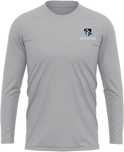 Miniatura 96 de Camisa deportiva de manga larga oficial de la NCAA Collegiate para hombre, con logotipo en el pecho izquierdo, colección Athletic Heather