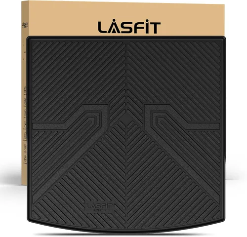 Miniatura 17 de LASFIT - Tapete de carga 3D para maletero de Volkswagen VW2018-2024 (ajuste 5 asientos), protección para todo tipo de clima, tapete de TPE de alta