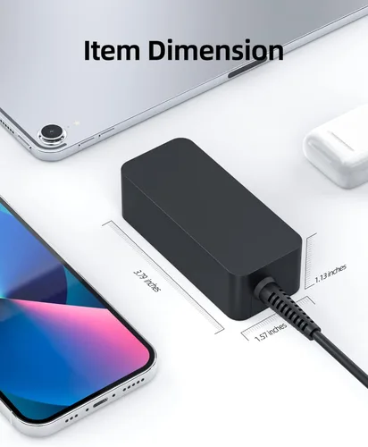 Miniatura 5 de Cargador de CA apto para Asus L510MA L510M L510, Chromebook C301S C301SA C301 C301SA-DB04 L510MA-DS04 Cable adaptador de fuente de alimentación