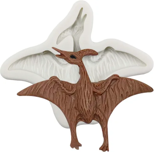 Miniatura 8 de Funshowcase Molde de silicona para fondant de dinosaurio Carcharodontosaurus 2.6inch