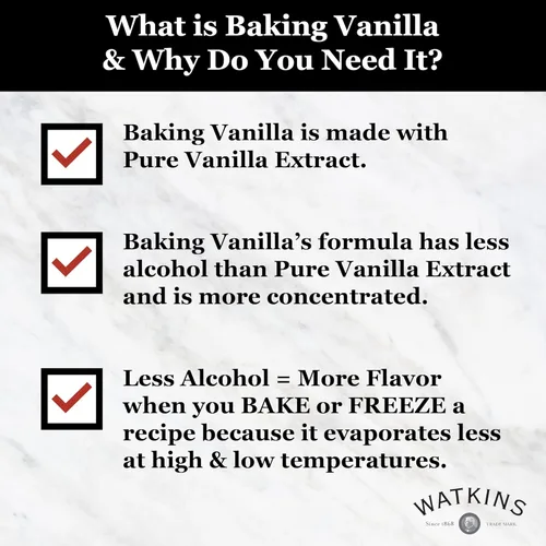 Miniatura 4 de Watkins All Natural Original Gourmet - Vainilla para hornear con extracto puro, botella de 8 onzas líquidas, 1 paquete
