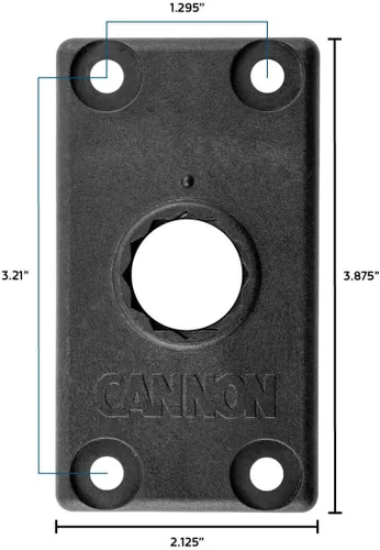 Miniatura 6 de Cannon Flush Mount Rod Holder with Cover