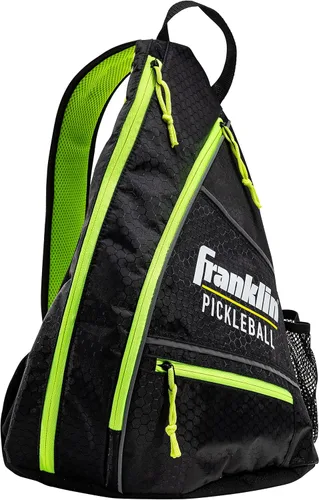 Bolsas de Pickleball Franklin Sports - Mochila de bandolera para equipo + accesorios - Hombres + Mujeres - Capacidad para palas, bolas + accesorios
