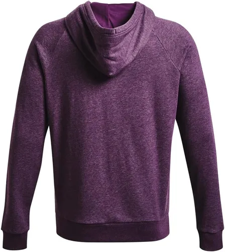 Miniatura 5 de Under Armour Rival - Sudadera de vellón con capucha y 12 cremallera para hombre