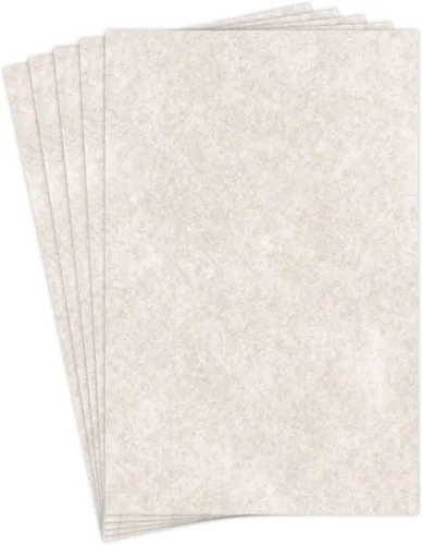 Miniatura 7 de Papel pergamino de papelería envejecido, enlace de 24 libras, texto de 60 libras, papel de 90 GSM, 50 hojas por paquete, 11 x 17 pulgadas
