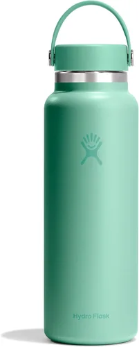 Miniatura 89 de Hydro Flask - Botella de agua de acero inoxidable aislada - Boca ancha con tapa flexible, sin derrame, a prueba de fugas y recargable de 40 oz Negro