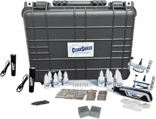 Miniatura 4 de Clearshield - Kit de reparación de parabrisas - Kit de reparación de virutas de roca para ventanas - Kit de reparación de parabrisas agrietados