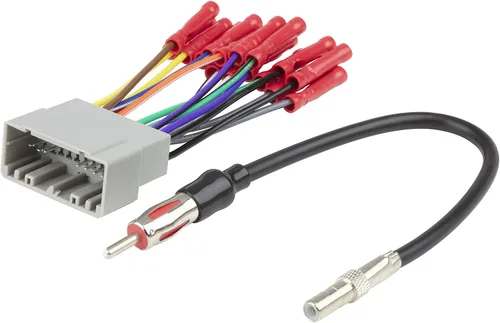 Miniatura 2 de Scosche Compatible con el paquete de mazos de cables y adaptador de antena de Chrysler, Dodge, Jeep y Plymouth 2002-2008 CR2AB