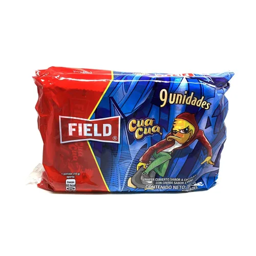 Miniatura 7 de CuaCua Wafer Cubierto Sabor A Chocolate Con Crema Sabor a Vainilla