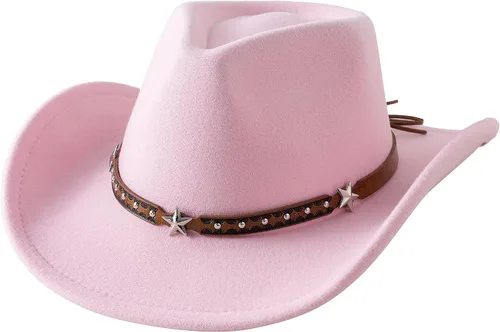 Miniatura 9 de Jastore Sombrero de vaquero para bebés y niños pequeños Sombrero de vaquera para bebés pequeños Sombrero de vaquero infantil Sombrero de vaquero
