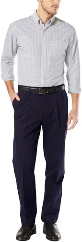 Miniatura 5 de Dockers - Pantalón caqui de ajuste clásico para hombre, con pliegues (talla estándar y talla grande y alta)