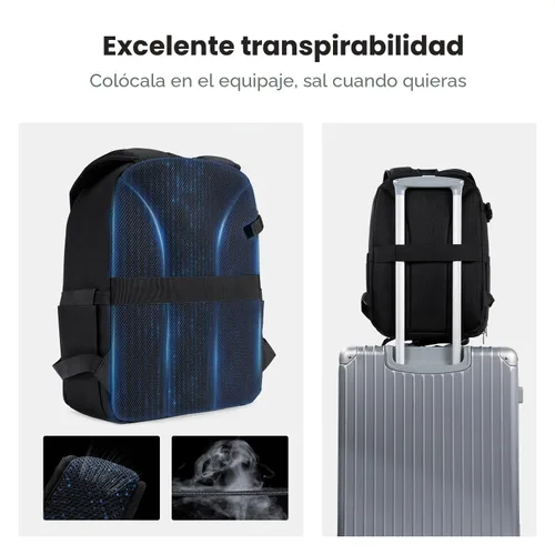 Miniatura 7 de K&F CONCEPT Mochila ligera para cámara, bolsa de fotografía profesional compatible con cámaras Canon/Nikon/Sony y accesorios para lentes, funda