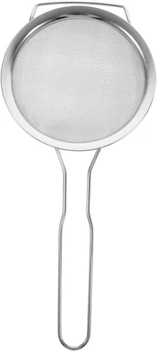 Miniatura 9 de GLEAVI Colador de leche de soja de malla fina tamiz de cocina para filtro de aceite de sopa, diseño de mano para uso en restaurantes caseros