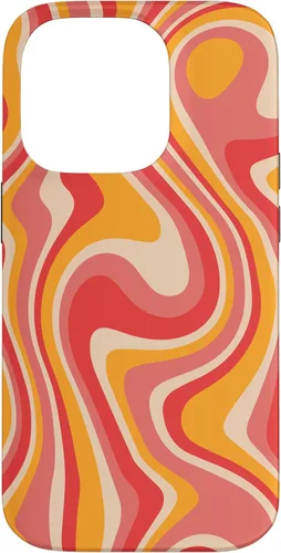 Miniatura 16 de iPhone 11 Pro Max Retro Groovy Liquid Swirl Hippie 70's 80's Psychedelic Phone Case
