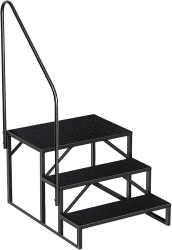 Miniatura 11 de Escalones de bañera de hidromasaje con pasamanos, accesorios inflables para bañera de hidromasaje para adultos, accesorios de bañera para spa