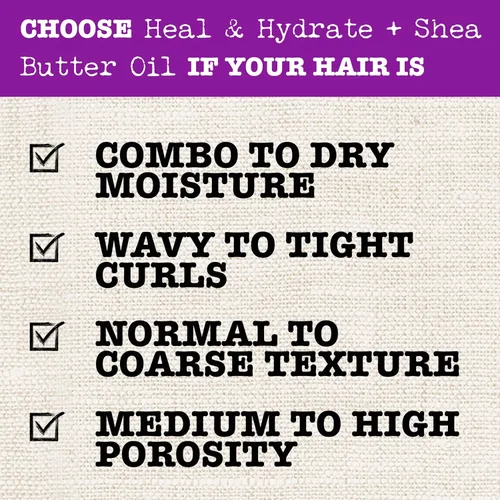 Miniatura 6 de Maui Moisture Heal & Hydrate + Shea Butter - Champú para reparar e hidratar profundamente el cabello rígido y rizado con aceites de coco y macademia.