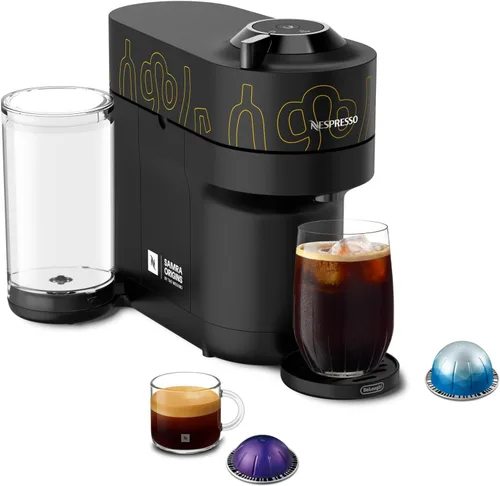 Miniatura 20 de Nespresso Edición Limitada Vertuo Pop+ Cafetera y Máquina de Espresso de De'Longhi, Amarillo Pastel