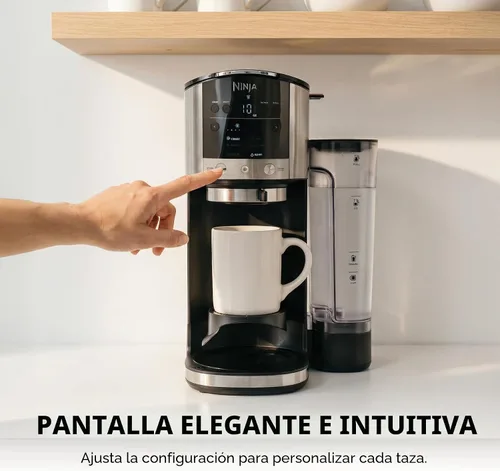 Miniatura 6 de Ninja DualBrew Cafetera Prepara café molido y cápsulas Prepara clásico, rico, sobre hielo y frío Prepara taza de una sola porción a jarra