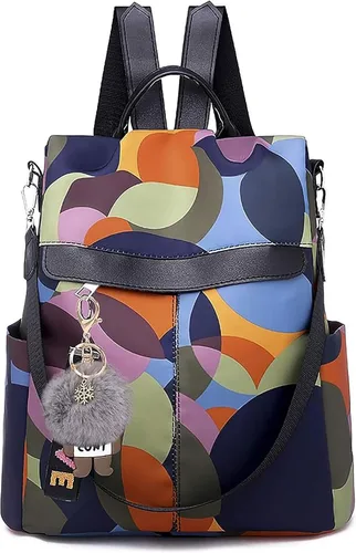 Mochila para mujer, impermeable, antirrobo, bolsa de viaje, estiloA , L, Mochila