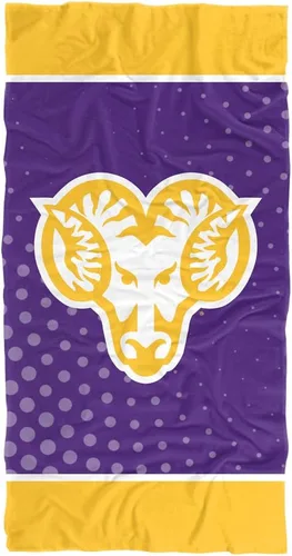 Miniatura 110 de LOGOVISION Manta Abilene Christian University, 30x60 Logo Dots CottonFront/PolyBackBeachTowel