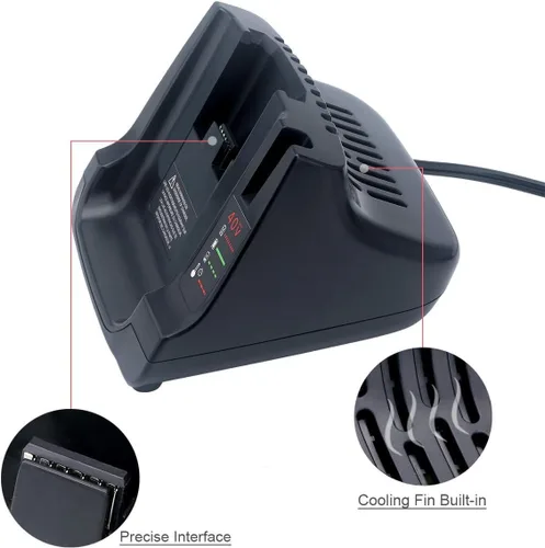 Miniatura 5 de Cargador rápido de 40 V MAX para Black+Decker LCS36 LCS40, compatible con Black & Decker 36V 40V Max Batería de iones de litio LBXR36 LBX36 LBXR2036
