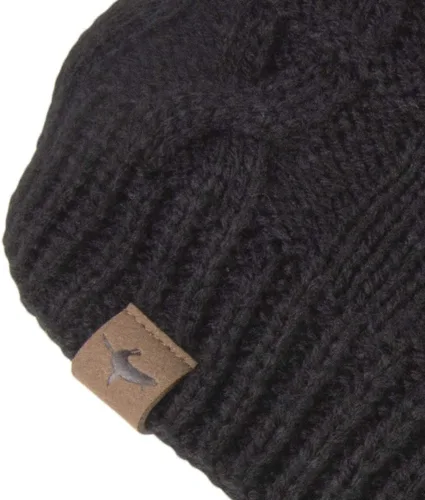 Miniatura 3 de SEALSKINZ Unisex Blakeney Waterproof Cold Weather Cable Knit Beanie
