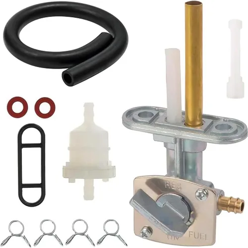 Earlyred Petcock Fuel Vavle Válvula de Cierre Interruptor de Tanque Línea para Yamaha TTR 125 90 225 230 250 TTR125 TTR90 Raptor 660 PW80 Banshee