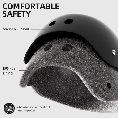 Miniatura 5 de TT3 - Paquete de patines en línea con casco y equipo de protección, patines para adultos, 3 ruedas de 4.331 in, patines de alto rendimiento