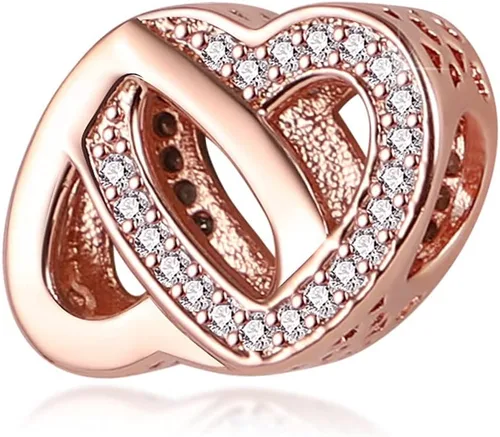 Miniatura 8 de Dije de cielo estrellado natural que se adapta a pulseras de plata de ley 925 con circonitas cúbicas para mujer, pulsera y collar, joyería