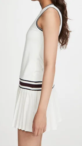 Miniatura 4 de Tory Sport Vestido de tenis con cuello en V para mujer