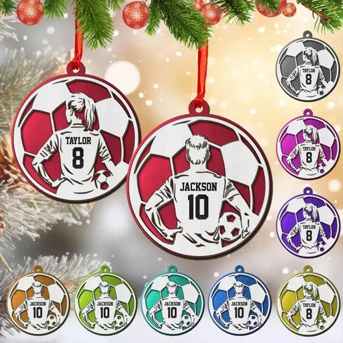 Miniatura 16 de Nazenti Adorno de Navidad personalizado para árbol de pareja, adornos de fotos, bonito diseño