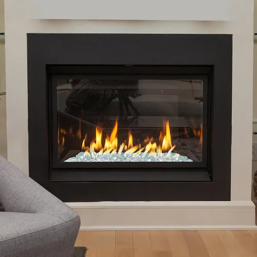 Miniatura 6 de Skyflame - Cuentas de vidrio de fuego de 10 libras para chimenea y lugar para fogatas, tamaño de 1/2 pulgada, cristal de hielo reflectante