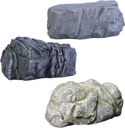 Miniatura 5 de Simulated Stone Key Holder Safe Outdoor Fake Rock Key Hider Garden Decorations Realistic Stone Spare Key Storage Box