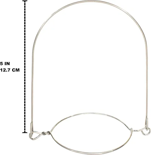 Miniatura 3 de Sunshine Mason Co. Colgador de mango de tarro de acero inoxidable para boca regular, 6 piezas