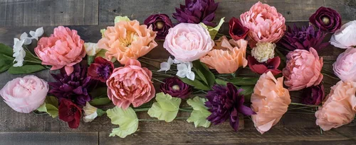 Miniatura 3 de Lia Griffith - Rollos de papel crepé extrafino, 10.7 pies cuadrados, varios colores Flora